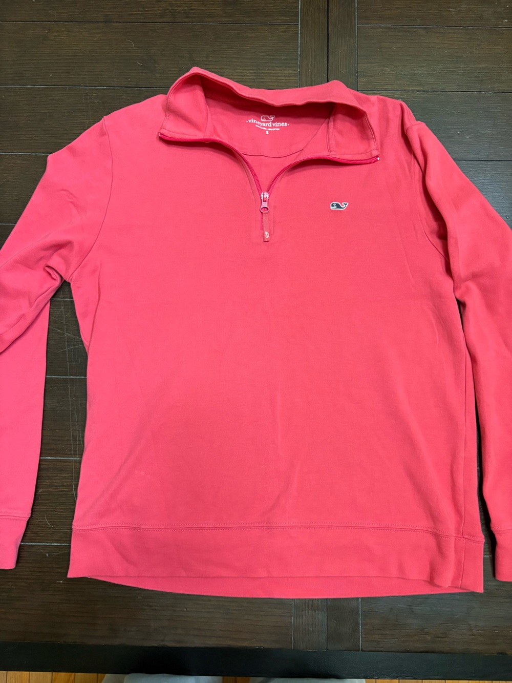Vineyard Vines Bright Coral Pullover Tee
